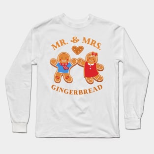 Mr & Mrs Gingerbread Long Sleeve T-Shirt